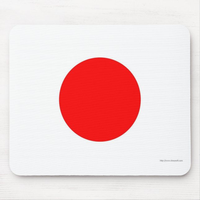 Japansk flagga musmatta (Framsidan)