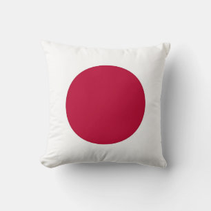 Japansk Flagga på amerikanska MoJo Pillow Kudde