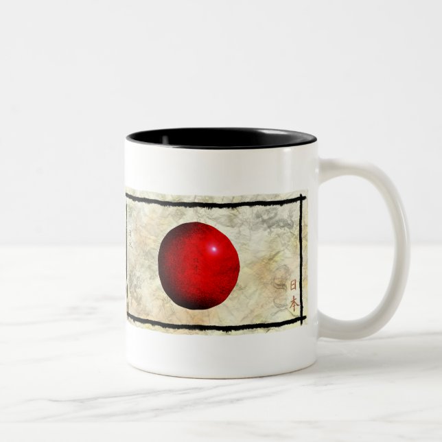 Japansk Flagga Patriotic Mugg Series (Höger)