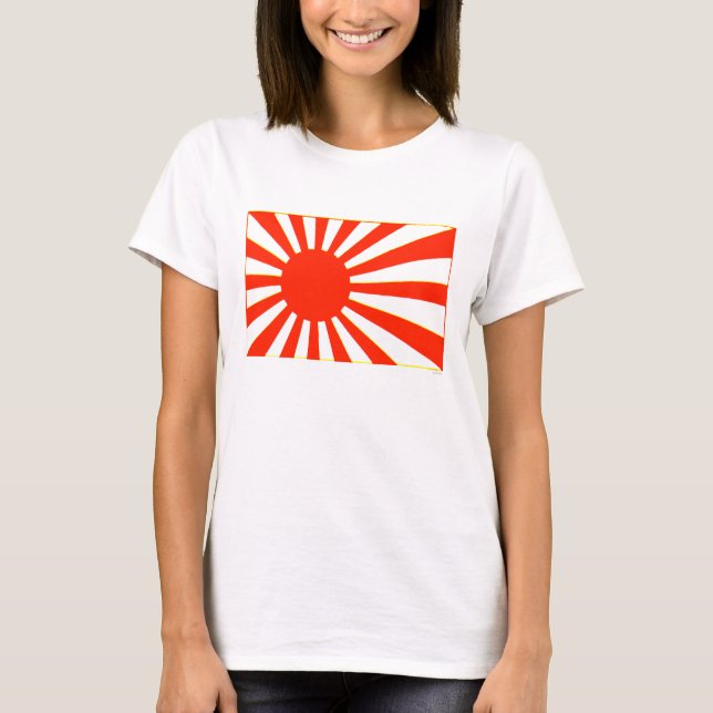 Japansk flagga t shirt (Framsida)