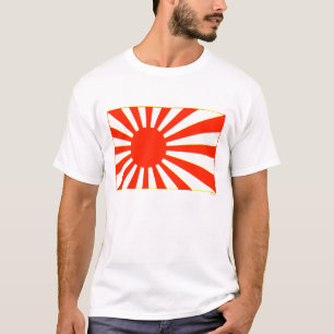 Japansk flagga tee shirt
