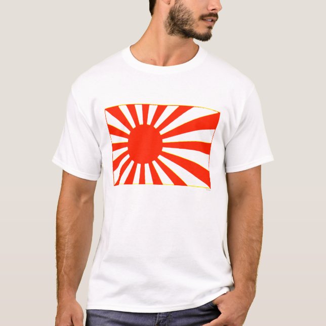 Japansk flagga tee shirt (Framsida)