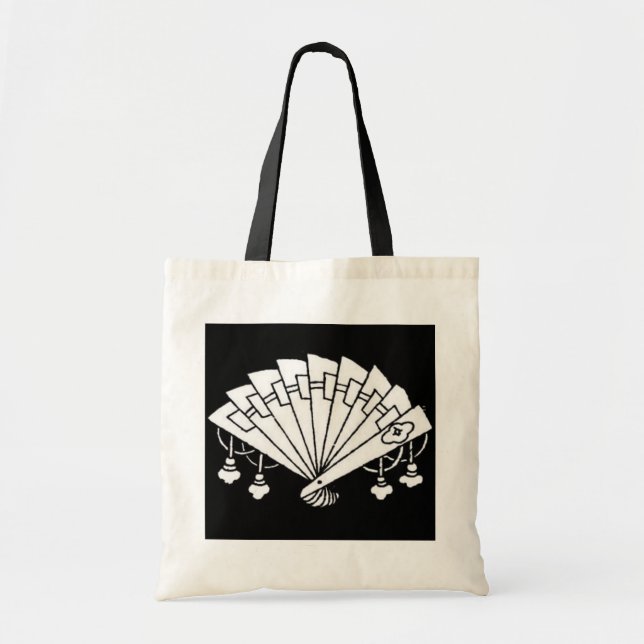 Japansk fläktdesign - Väska (Framsidan)