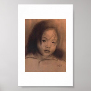 Japansk flicka poster