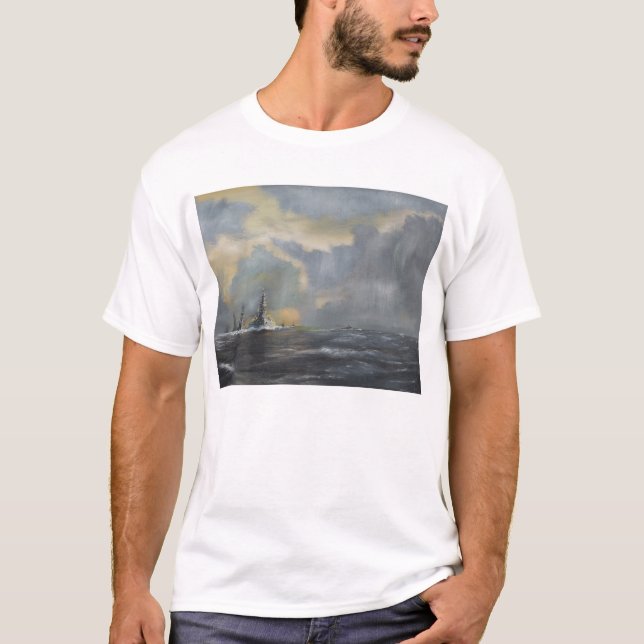 Japansk flotta i Stillahavs- 1942 2013 Tee (Framsida)