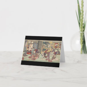 Japansk födelseceremoni - notecard kort