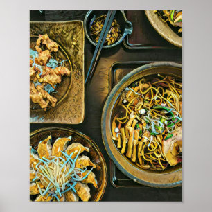 Japansk Food Älskare Gift Poster