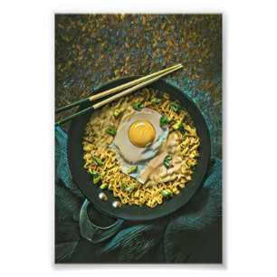 Japansk Food Art Fototryck