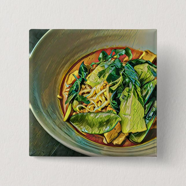 Japansk Food Art Knapp (Framsida)