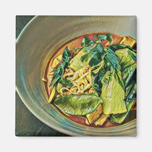 Japansk Food Art Magnet (Framsidan)