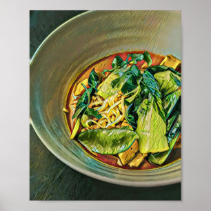 Japansk Food Art Poster