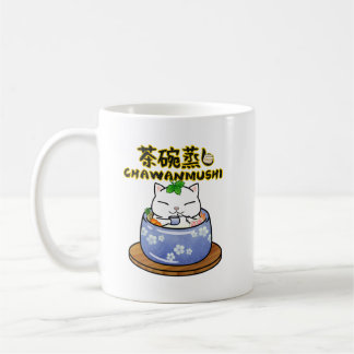 Japansk Food Chawanmushi Cat Kaffemugg