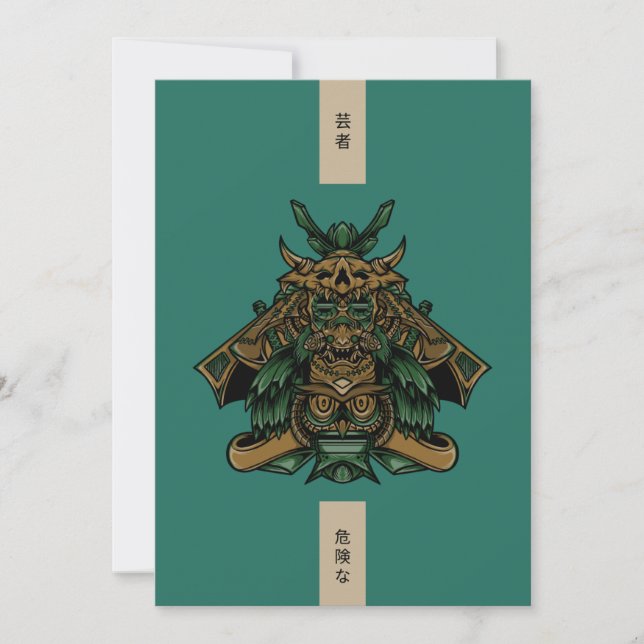 Japansk förklaring meddelande (Framsida)
