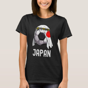 Japansk fotbollslag 2022 Arabiska Boll Japan Flagg T Shirt