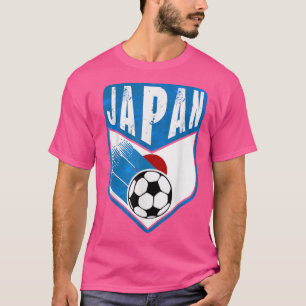 Japansk fotbollsspelare Fläkt Jersey japansk Flagg T Shirt
