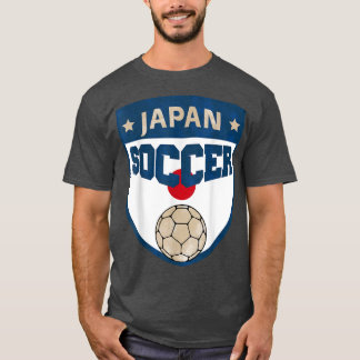Japansk fotbollsspelare Fläkt Jersey japansk Flagg T Shirt
