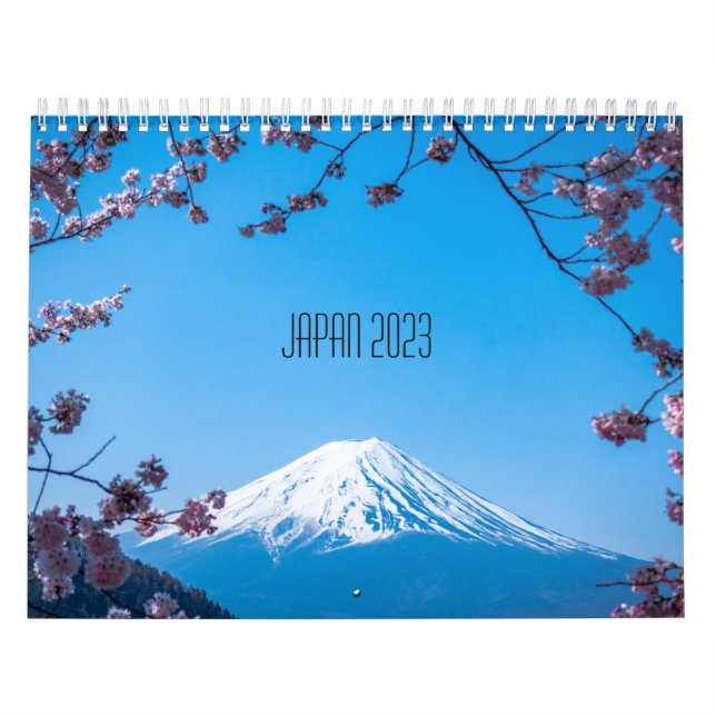 Japansk fotografi 2023 Travel Kalender (Omslag)
