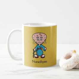 Japansk gammal man Nurarihyon: Tecknad Yokai Kaffemugg