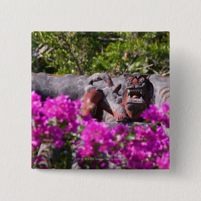 Japansk gargoyle knapp (Framsida)