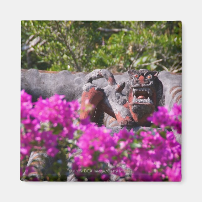 Japansk gargoyle magnet (Framsidan)