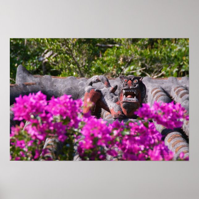 Japansk gargoyle poster (Framsidan)