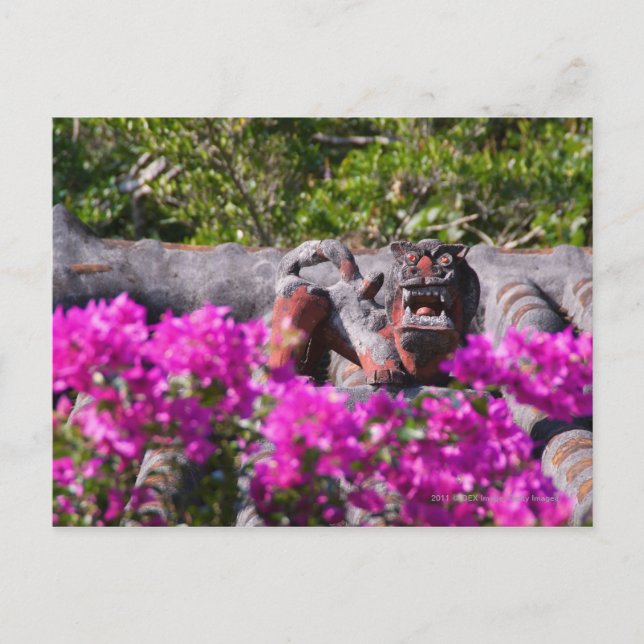 Japansk gargoyle vykort (Framsida)