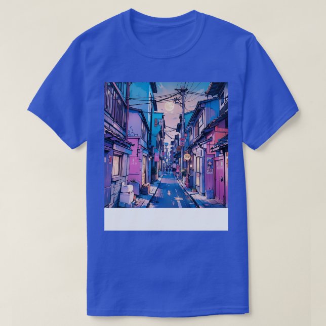 Japansk gatuestetik 4 t shirt (Design framsida)