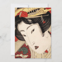 Japansk Geisha Fine Art