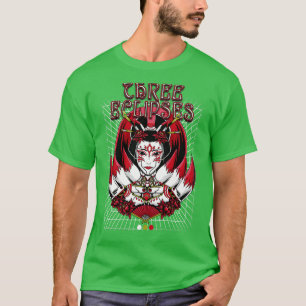Japansk Geisha Humanoid Robot Outrun Futurism St T Shirt