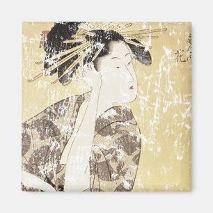 Japansk Geisha Magnet