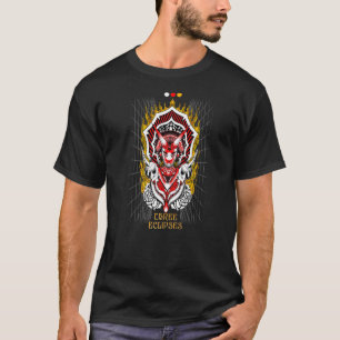 Japansk Geisha Robot Vaporwave Futurism Streetwea T Shirt