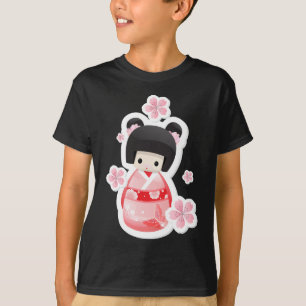 Japansk Geishadocka - bulleserie T Shirt