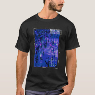 Japansk Glitch Cyberpunk Tokyo Streetwear Aesthet T Shirt