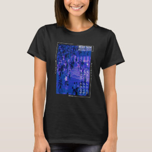 Japansk Glitch Cyberpunk Tokyo Streetwear Estetik T Shirt