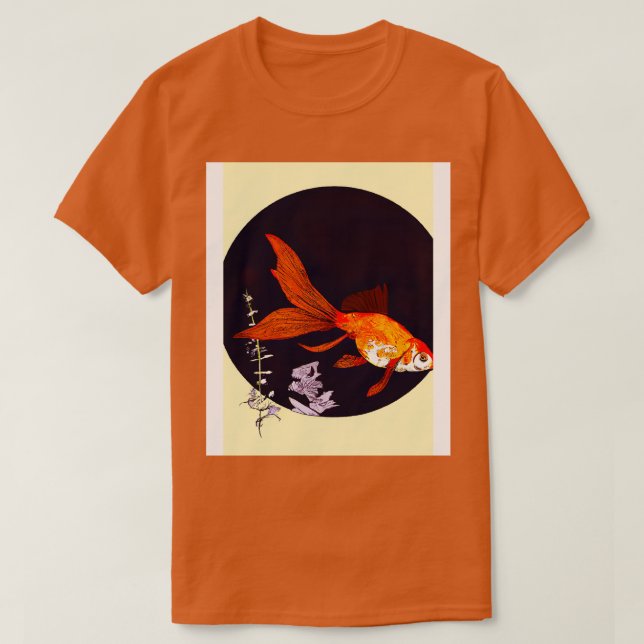 Japansk goldfisk t shirt (Design framsida)