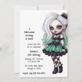 Japansk gotisk inbjudningar