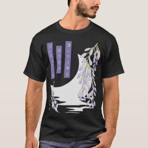 Japansk grafic Tee med Hiragana och Kanji