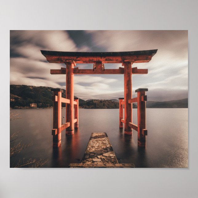 Japansk Grind Wall Art Poster (Framsidan)