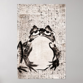 Japansk groda (slutet av 1800-talet) poster