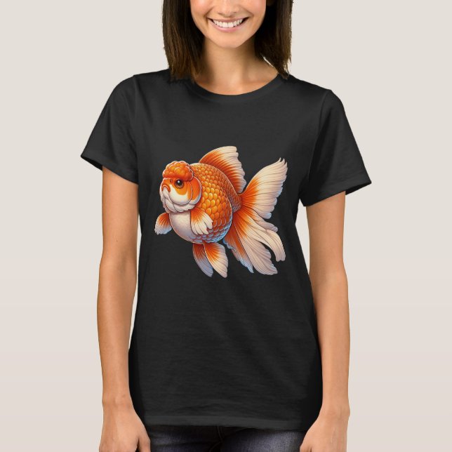 Japansk guldfisk t shirt (Framsida)