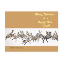 Japansk häst samurai art equestrian sumi