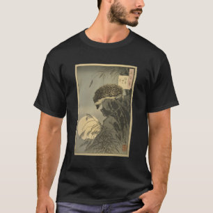 Japansk Hedgehog Hedgehog Princess Måne T Shirt