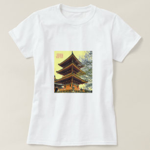 Japansk helgedom t shirt