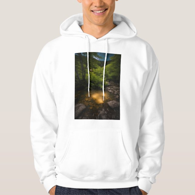 Japansk hett vår manar, tröskel hoodie (Framsida)