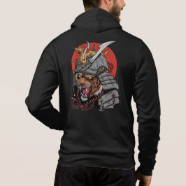 Japansk illustration art tiger samurai t shirt