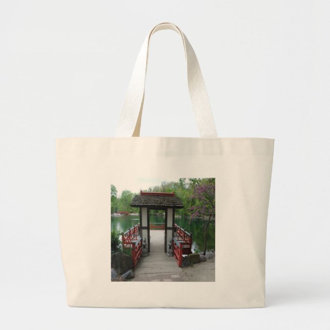 Japansk inspiration jumbo tygkasse (Framsidan)
