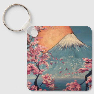 Japansk inspirerad nyckelkedja nyckelring