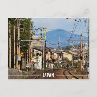 Japansk järnväg vykort