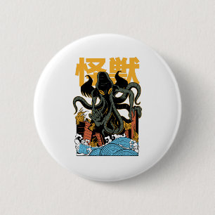 Japansk kaiju Cthulhu Knapp