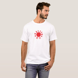 Japansk kaizen text t shirt